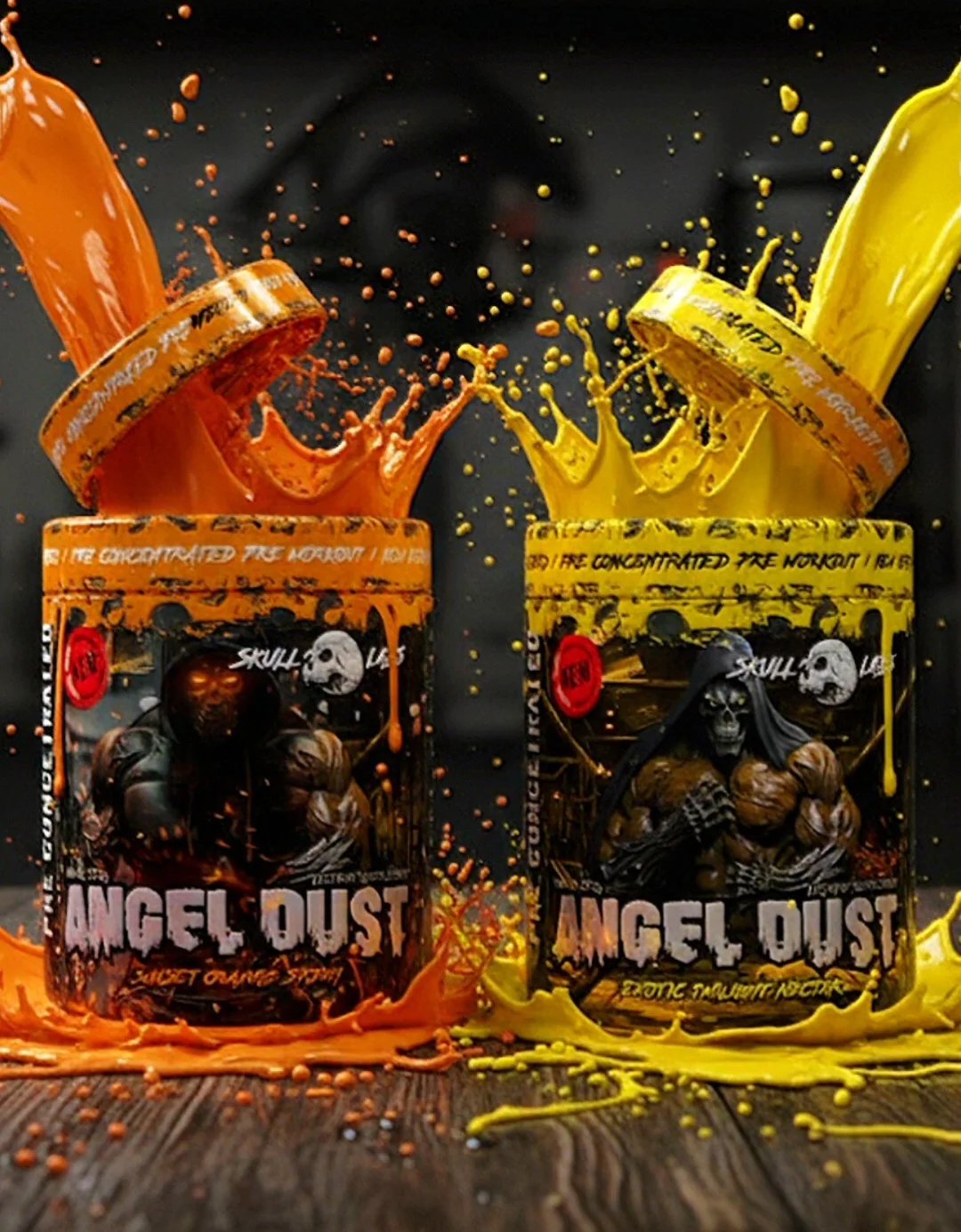 ANGEL DUST NEW SUNSET ORANGE STORM